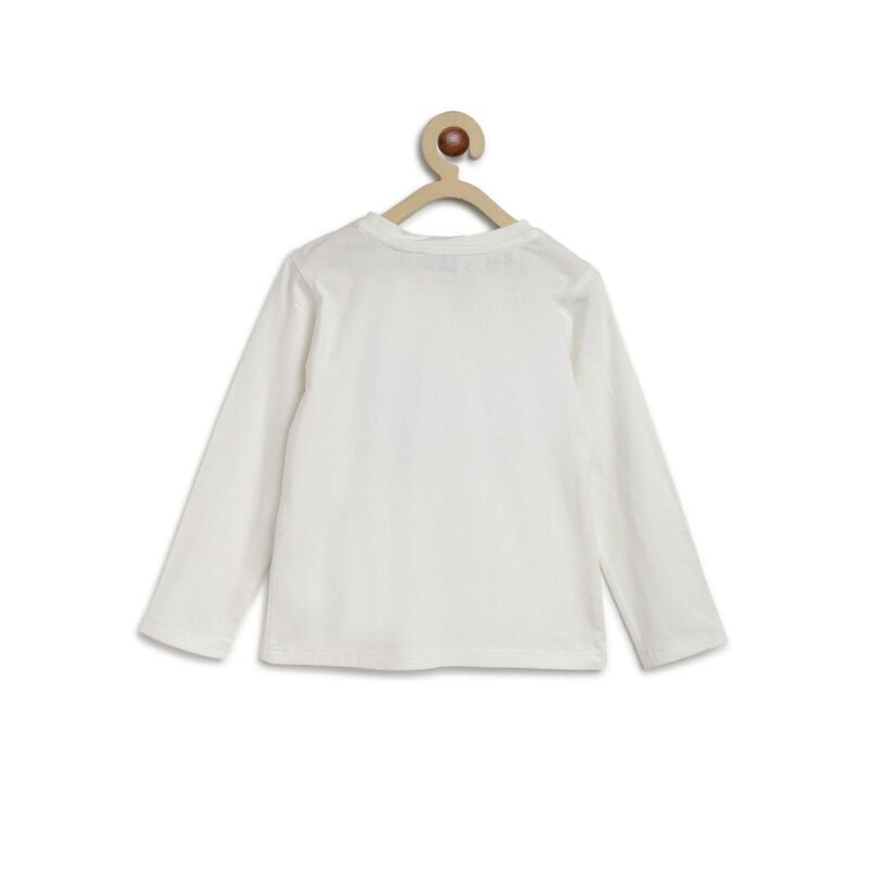 Girls Bronze Long Sleeve Knitted T-Shirt image number 2
